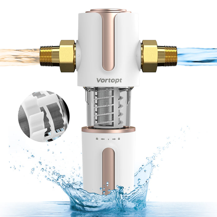 Q700 Spin Down Sediment Filter - Automatic Backwash Cleaning, Vortopt - Vortopt