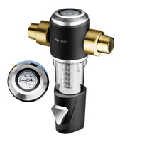 Q800 Sediment Filter for Well Water - Automatic Backwash System, Spin Down Sediment Filter, Vortopt - Vortopt