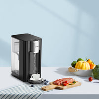 Dispensador de agua de escritorio, ahorro de energía, apto para uso doméstico y de oficina, color plateado, UR04 