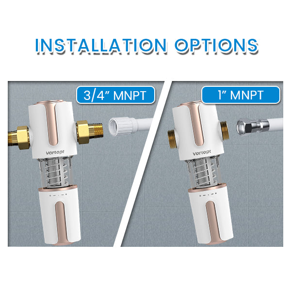 Q700 Spin Down Sediment Filter - Automatic Backwash Cleaning, Vortopt - Vortopt