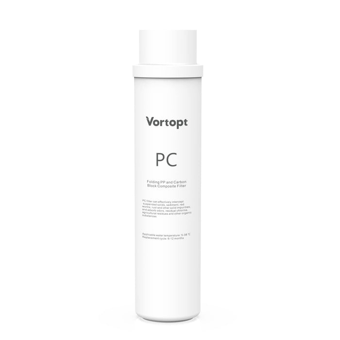 QR06 PC Replacement Filter for QR06 Reverse Osmosis Water Filtration System, Vortopt - Vortopt