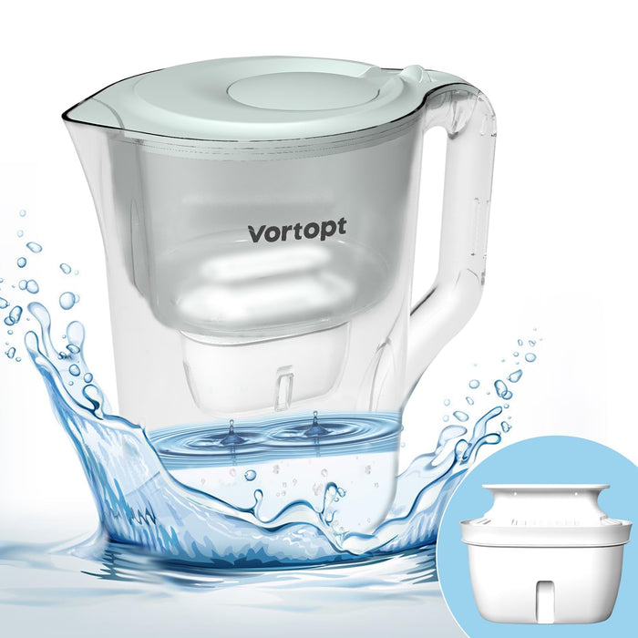L2 Water Filter Pitcher , Green, Vortopt - Vortopt