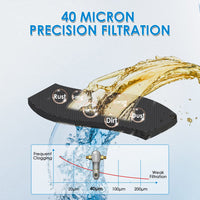 Q2 Spin Down Sediment Water Filter Replacement Cartridge，Vortopt - Vortopt