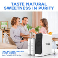 QR03 Reverse Osmosis System PCB Replacement Filter Cartridge, 6 to 12 Month Lifetime, 600GPD，Vortopt - Vortopt