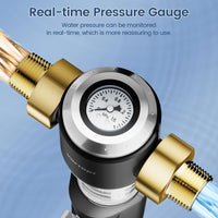 Q800 Sediment Filter for Well Water - Automatic Backwash System, Spin Down Sediment Filter, Vortopt - Vortopt