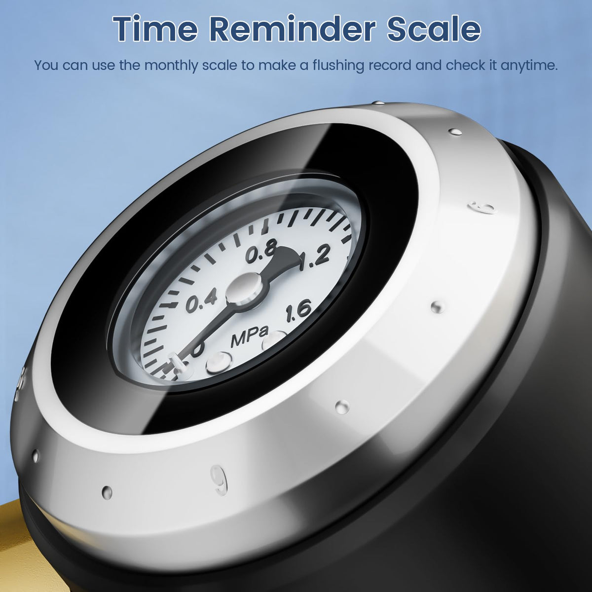 Q800 Sediment Filter for Well Water - Automatic Backwash System, Spin Down Sediment Filter, Vortopt - Vortopt