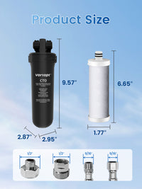 Replacement Filter for Q8/Q9 Water Filter System,Vortopt - Vortopt